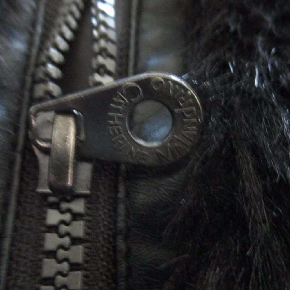 CATHERINE MALANDRINO Faux Leather Fur Kids Jacket - Picture 4 of 9